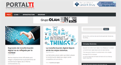 Desktop Screenshot of portalti.com